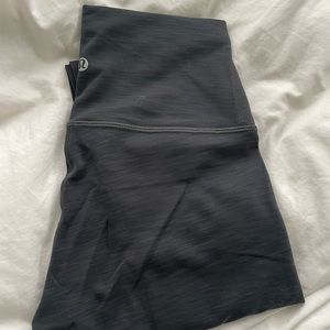 Lululemon Wunder Under Train Heathered Graphite Grey 28”